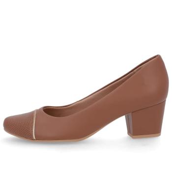 Q6699002 Scarpin Usaflex Canela