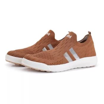 53008TRI Tênis Marina Mello Caramelo/Off White