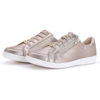 12054LUM Tênis Marina Mello Champagne