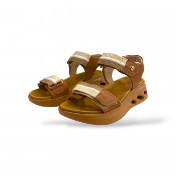 7215.104 Sandália Modare Camel/Branco Off/Tan/Camel