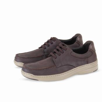 4004 Sapato Anatomic Gel T.Moro/Castanho Rustico/Semicromo