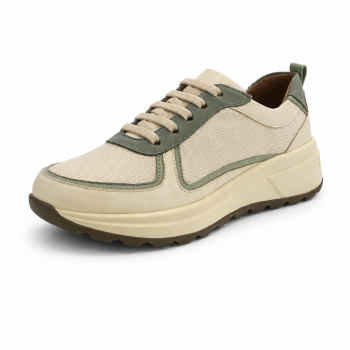 65406 Sapato Opananken Off White/Creme/Sepia/Alga