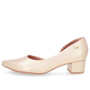 UD24001005 Scarpin Usaflex Ouro Light