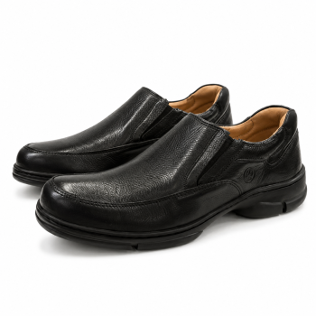7804 Sapato Anatomic Gel Preto Floater