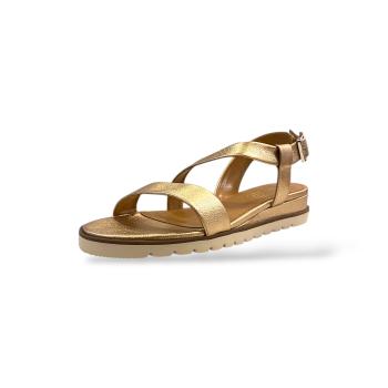 300628 Sandália Wirth Metallic Napa Rame
