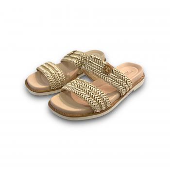 7205.103 Sandália  Modare Creme/Camel