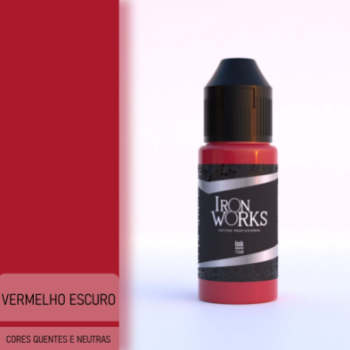 IRON WORKS - VERMELHO ESCURO 15ML