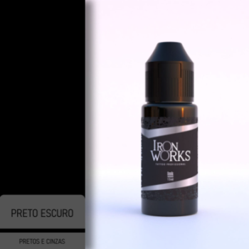 IRON WORKS - PRETO ESCURO  15ML