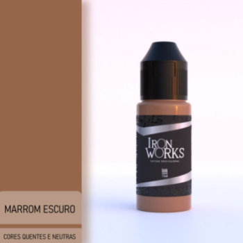 IRON WORKS - MARROM ESCURO 15ML