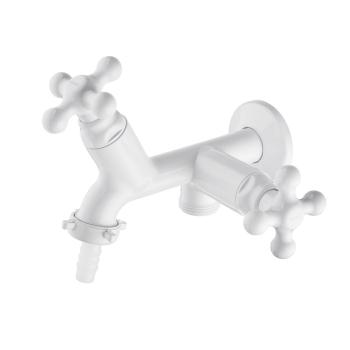 TORNEIRA MAQUINA/TANQUE ABS BRANCA - VIQUA