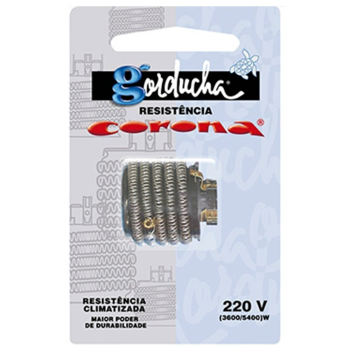 RESISTENCIA CHUVEIRO CORONA GORDUCHA 3T 220V / 5400W