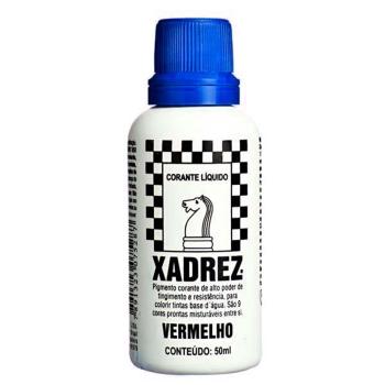 XADREZ CORANTE 50 ML AZUL