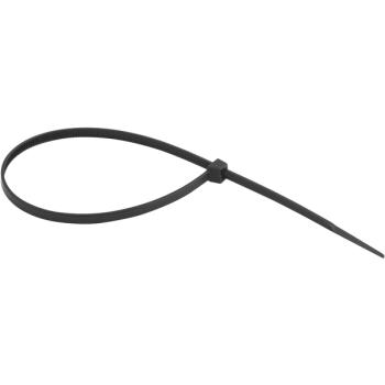 ABRAÇADEIRA DE NYLON (ENFORCA GATO) 200 X 4,8 PRETO 100 UND.