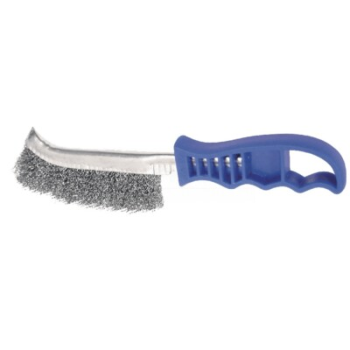 ESCOVA DE INOX CABO PLASTICO