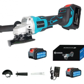 ESMERILHADEIRA/LIXADEIRA A BATERIA 21V C/ 5 DISCOS DE CORTE - ECOSEN