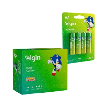 PILHA PALITO AAA PACK C/4 - ELGIN