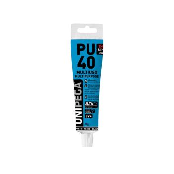 SELANTE PU40 PRETO 80G BISNAGA - UNIPEGA
