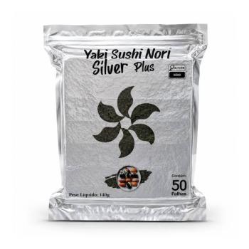 YAKISUSHI NORI SILVER PLUS 50 FOLHAS 140g