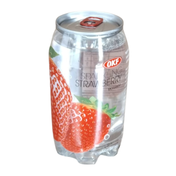 REFRIGERANTE SABORIZADO LEVEMENTE GASEIFICADO MORANGO 350ML