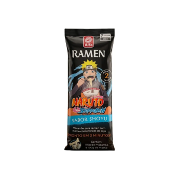 MACARRÃO RAMEN SHOYU NARUTO 270g