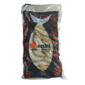 CAMARÃO CINZA G CONGELADO INTEIRO DRENADO 41/60  PEÇAS/KG (CODIGO: CC 775) 1KG