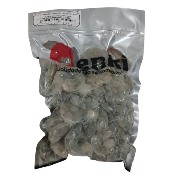 CAMARÃO VANNAMEI DESCASCADO EVISCERADO 36/40 PEÇAS/LBS  CAIXA 10x500g