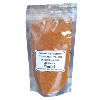 PIMENTA SHICHIMI TOGARASHI TAICHI VERMELHA 100 GRAMAS