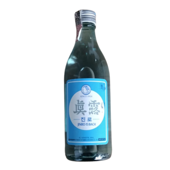 SOJU JINRO FRESH IS BLACK 16,5% 360ML