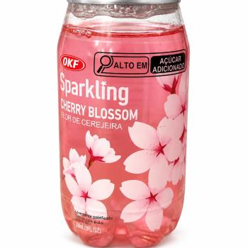 REFRIGERANTE SABORIZADO LEVEMENTE GASEIFICADO FLOR DE CEREJEIRA 350ML