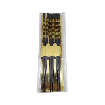 HASHI LUNTO COM 3 PARES (PRETO)