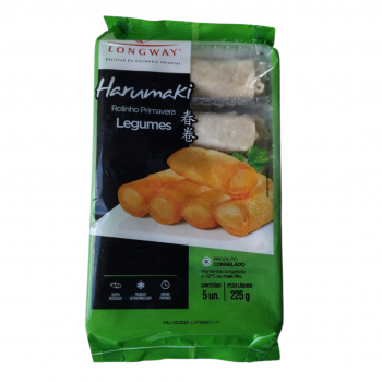 ROLINHO PRIMAVERA (HARUMAKI) LONGWAY LEGUMES 225 GRAMAS