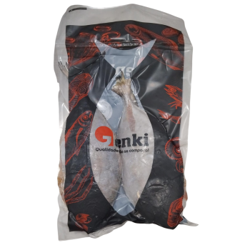 PAMPO INTEIRO PRETO EVISCERADO CONGELADO (601/1200 G/PÇ) REFERENCIA : 066/01