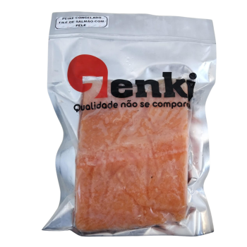 FILÉ DE SALMÃO PREMIUM IQF CONGELADO À VÁCUO 400/600g