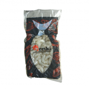 CAMARÃO CINZA M DESCASCADO CONGELADO DRENADO 101/150 PEÇAS/KG PCT 1KG