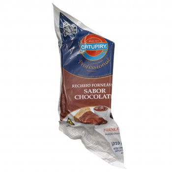 RECHEIO FORNEÁVEL CATUPIRY CHOCOLATE BISNAGA 1,010KG