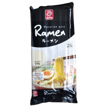 MACARRÃO PARA RAMEN ALFA 500 GRAMAS