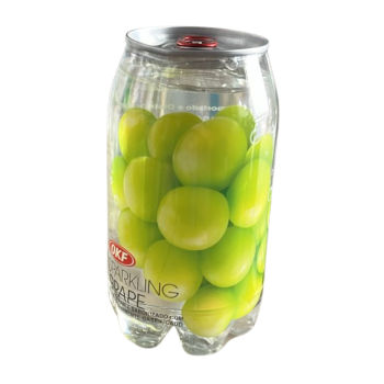 REFRIGERANTE SABORIZADO LEVEMENTE GASEIFICADO UVA VERDE 350ML