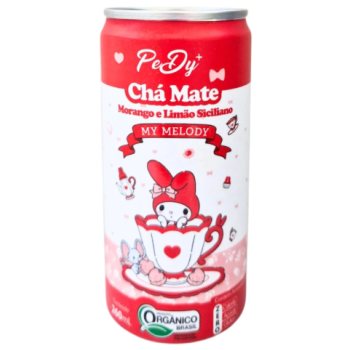 CHÁ MATE MORANGO E LIMÃO SICILIANO MY MELODY 260 ML