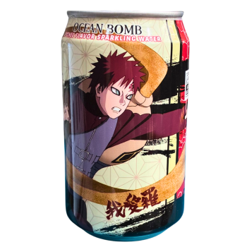 SODA NARUTO 330ml SABOR LICHIA (GAARA)