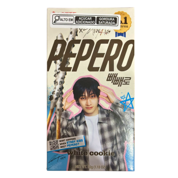 BISCOITO PEPERO CHOCOLATE BRANCO 32g  (LOTTE)