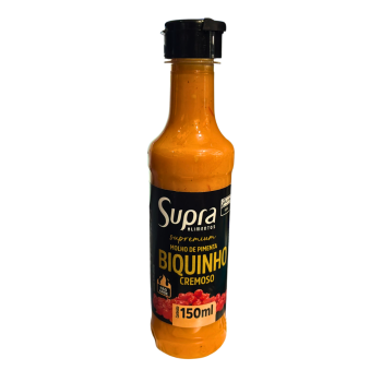 MOLHO DE PIMENTA BIQUINHO CREMOSO SUPRA 150ml
