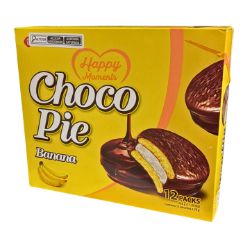 ORION CHOCO-PIE BANANA 336g c/12