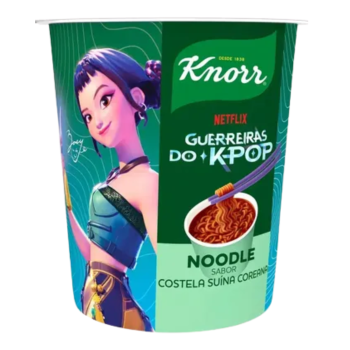 MACARRÃO GUERREIRAS K-POP KNORR  COSTELA SUINA 85g