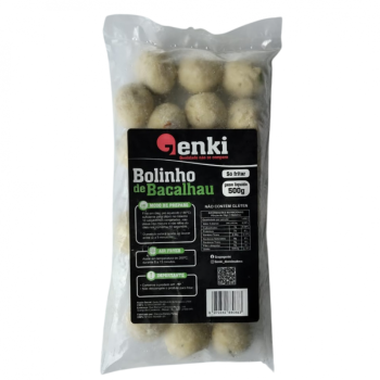 BOLINHO DE BACALHAU GENKI 500G