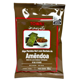 ALGA SNACK AJINORI AMÊNDOA 6,5g