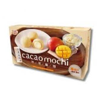 DOCE DE ARROZ MOTI - SABOR CACAU E MANGA (MOCHI) 80g