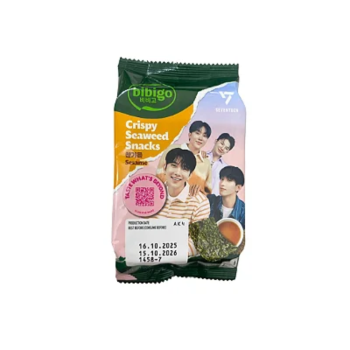 ALGA SNACK K-POP GERGELIM BIBIGO 5g