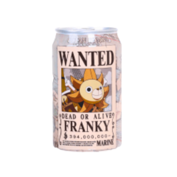 SODA ONE PIECE 330ml SABOR UVA BRANCA FRANKY