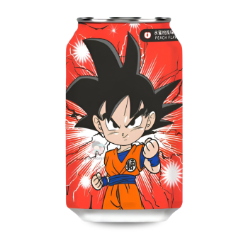 SODA DRAGON BALL 330ml SABOR PESSEGO GOKU