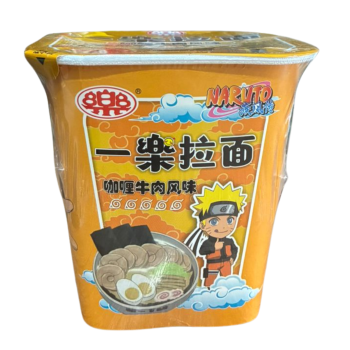 MACARRÃO NARUTO SABOR CURRY COM FRANGO 100g